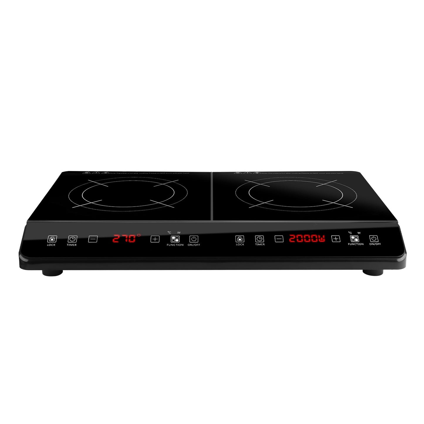 Easix+ DuoHeat - 4000W Double Induction Cooktop