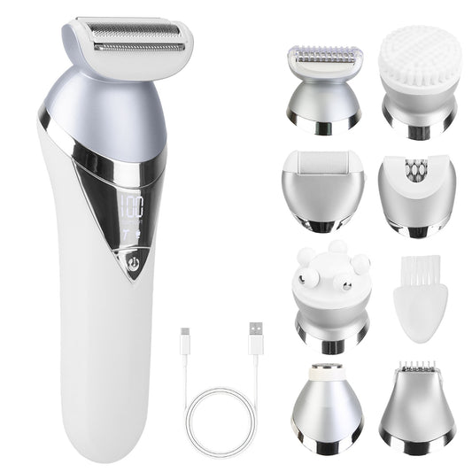 Easix+ GlowTrim - 7-in1 Electric Women's Shaver