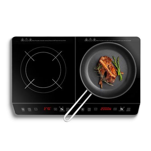 Easix+ DuoHeat - 4000W Double Induction Cooktop